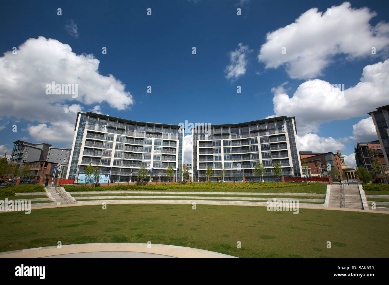 The Parks at Park Central Birmingham West Midlands England UK Stock