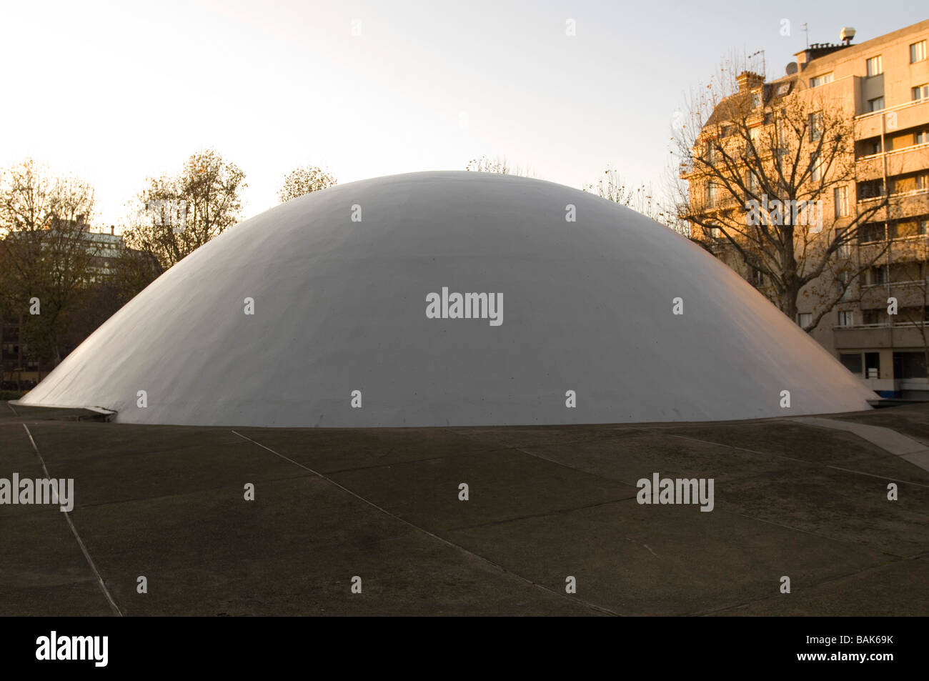 french communist party headquarters dome Stock Photo