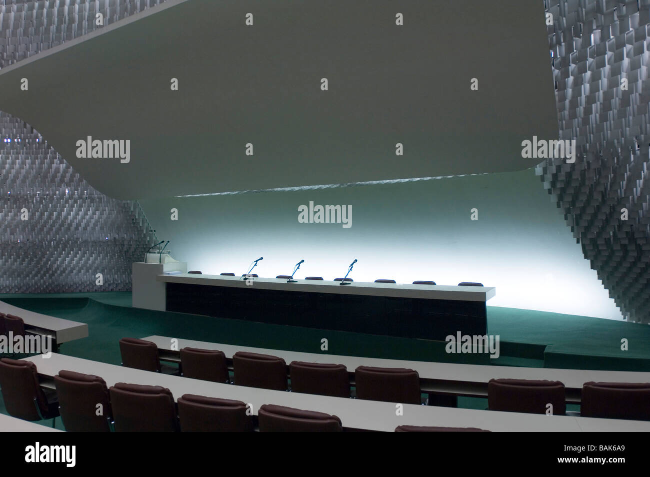 french communist party headquarters auditorium Stock Photo