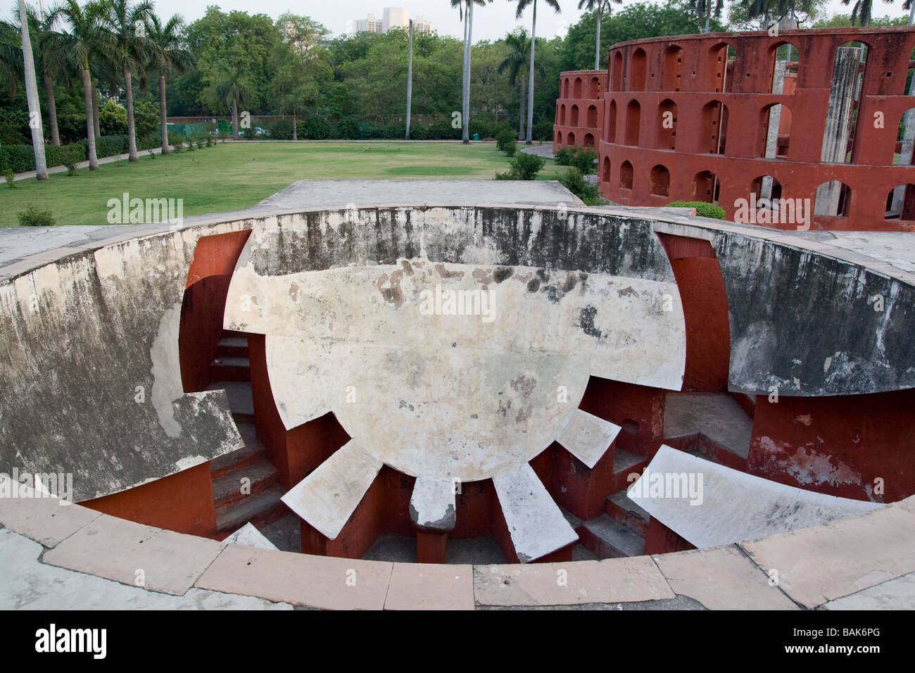 India Delhi The Jantar Mantar Observatory Jai Prakash Yantra