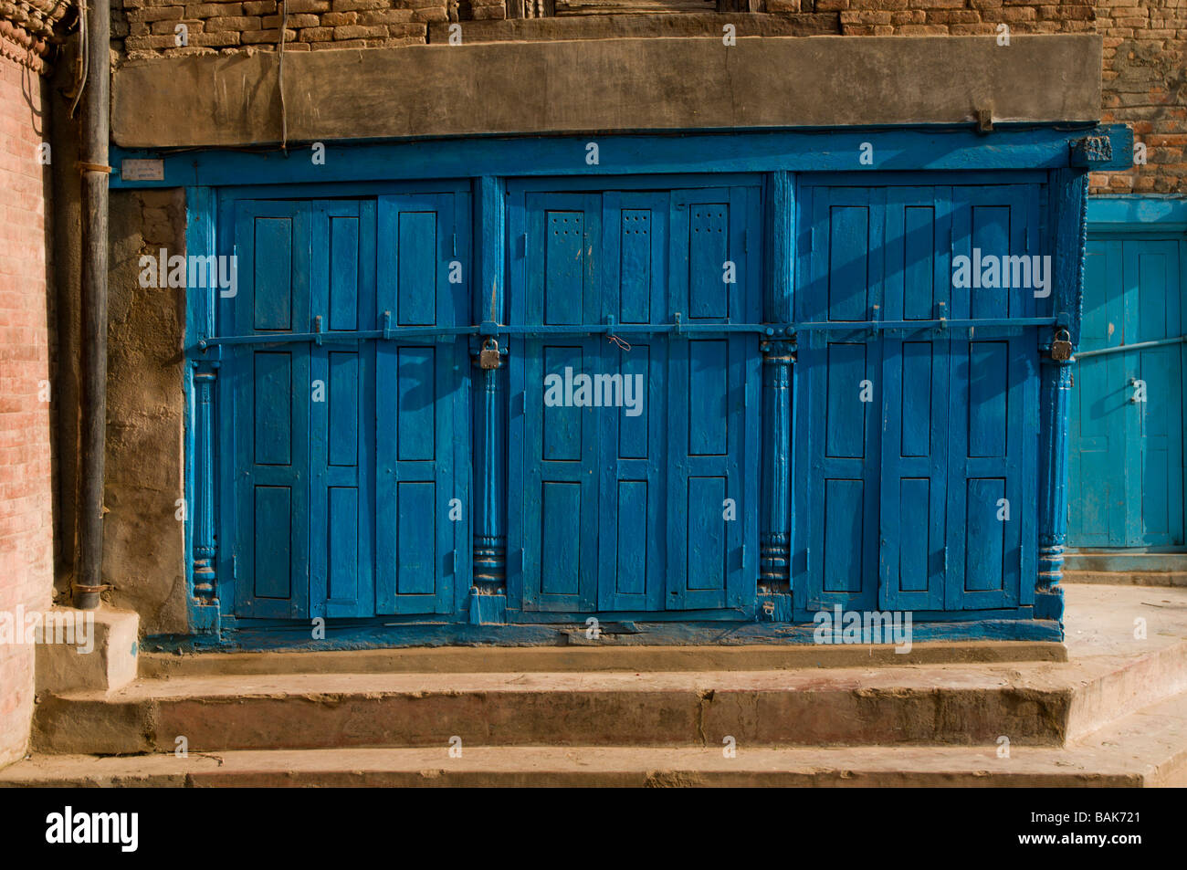 nepali store fronts Stock Photo Alamy