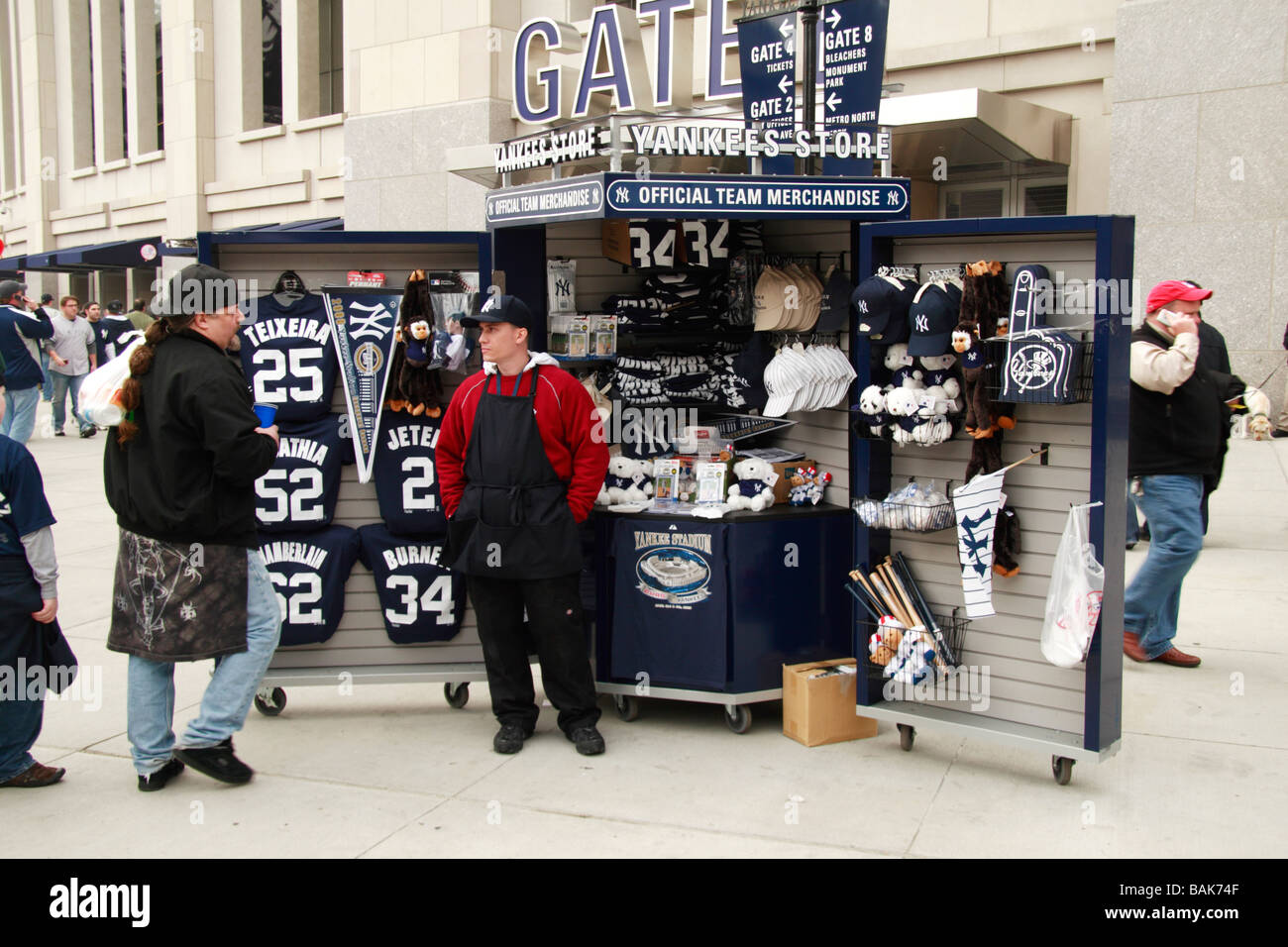 Stall outside stadium hires stock photography and images Alamy