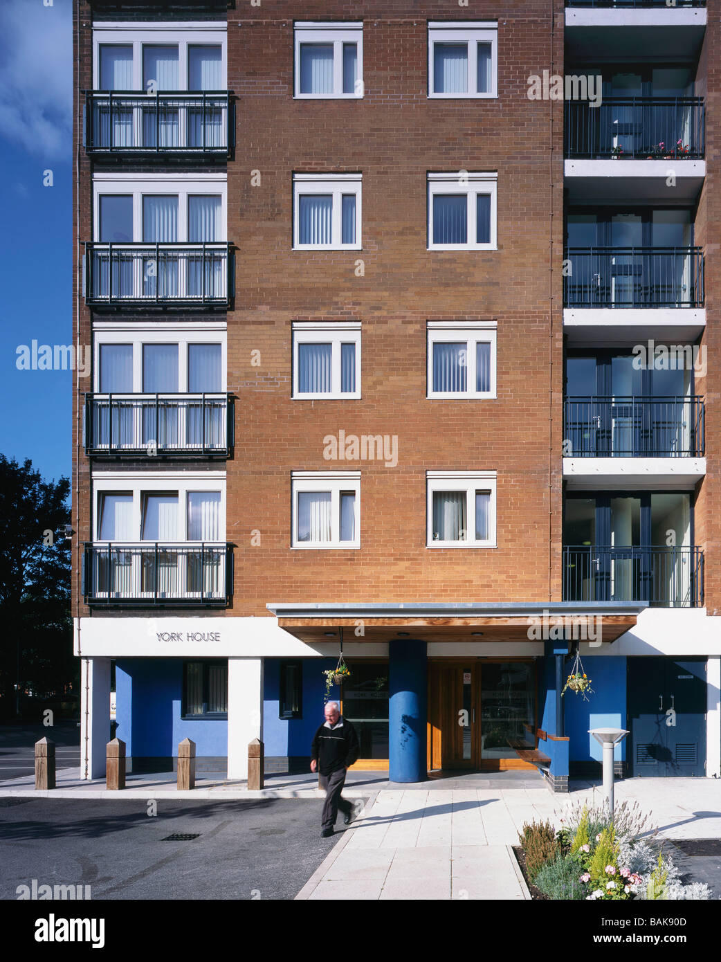 sefton park social housing refurbishment two tower blocks overlooking