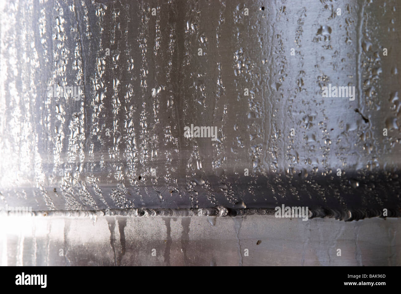 cooling coils on tank condensation drips chateau de nages rhone france