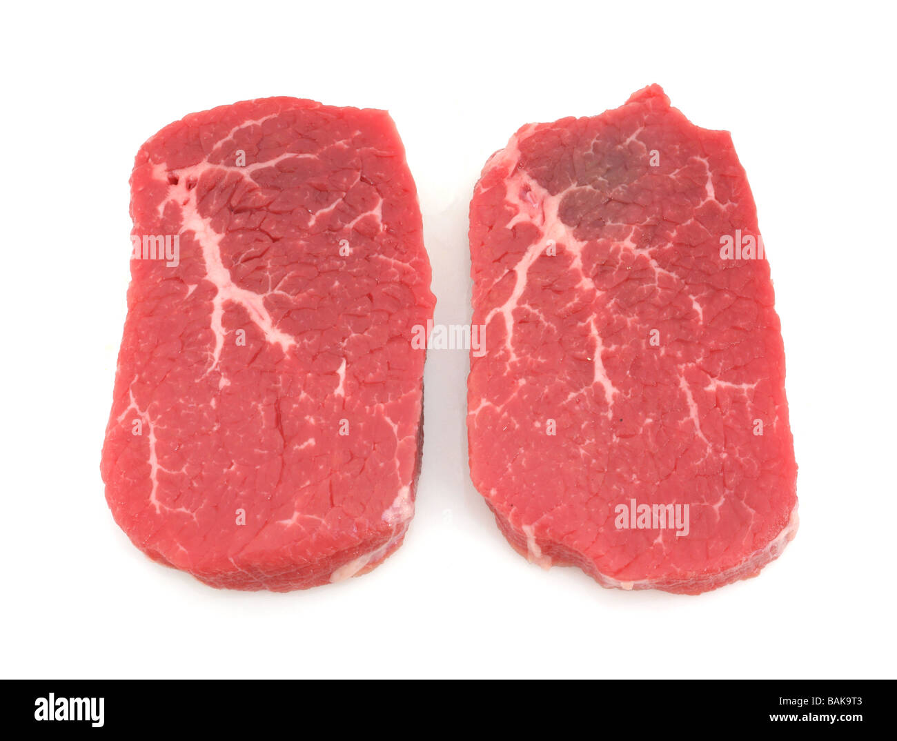 Angus beef eye round steak Stock Photo Alamy