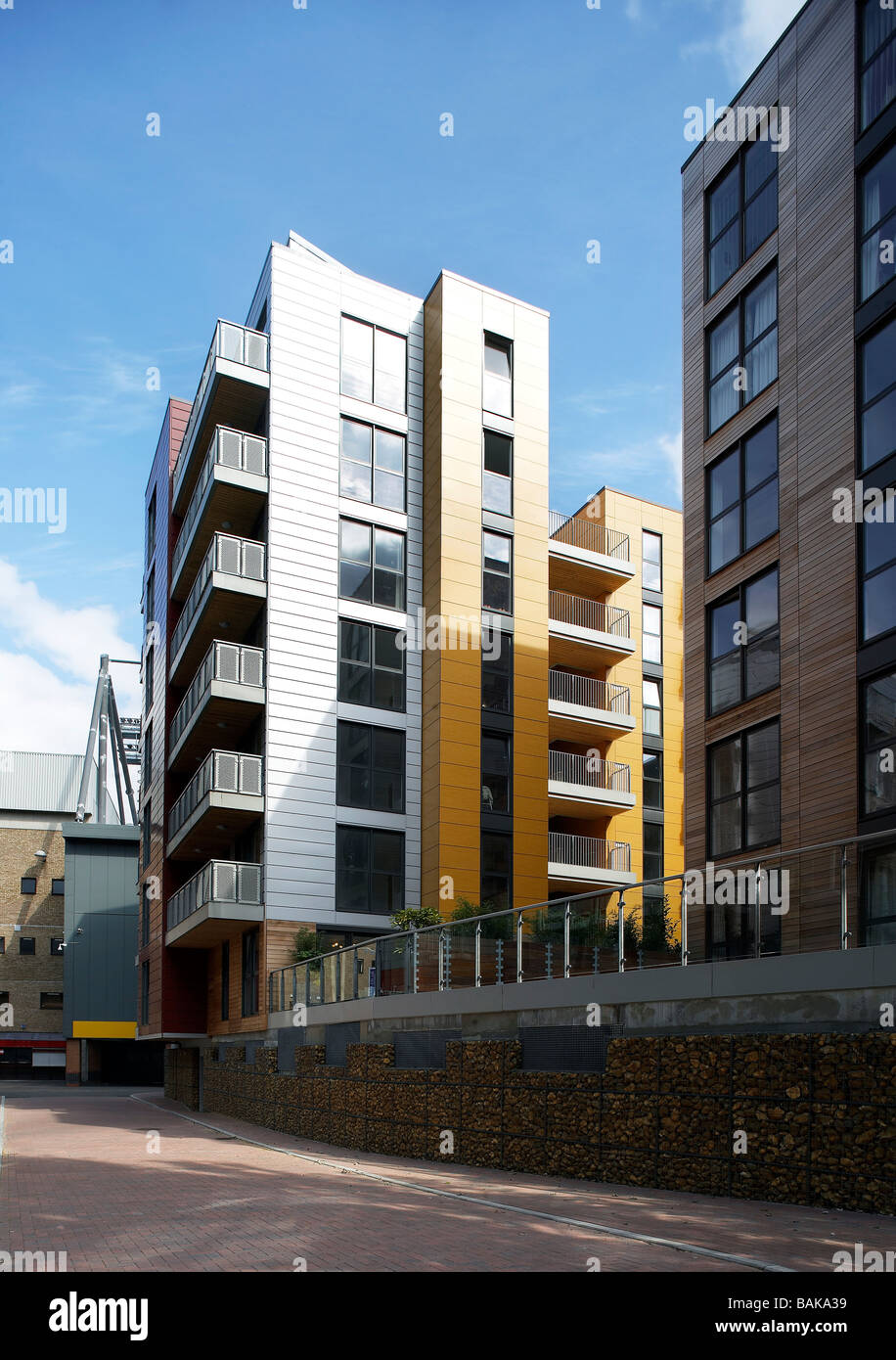 RIVERSIDE HEIGHTS BLOCK A Stock Photo Alamy