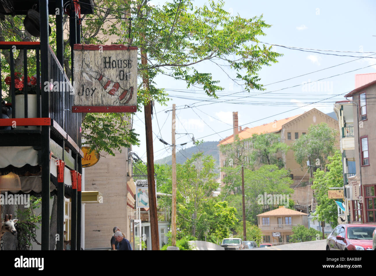 House of Joy Jerome Arizona USA Stock Photo Alamy
