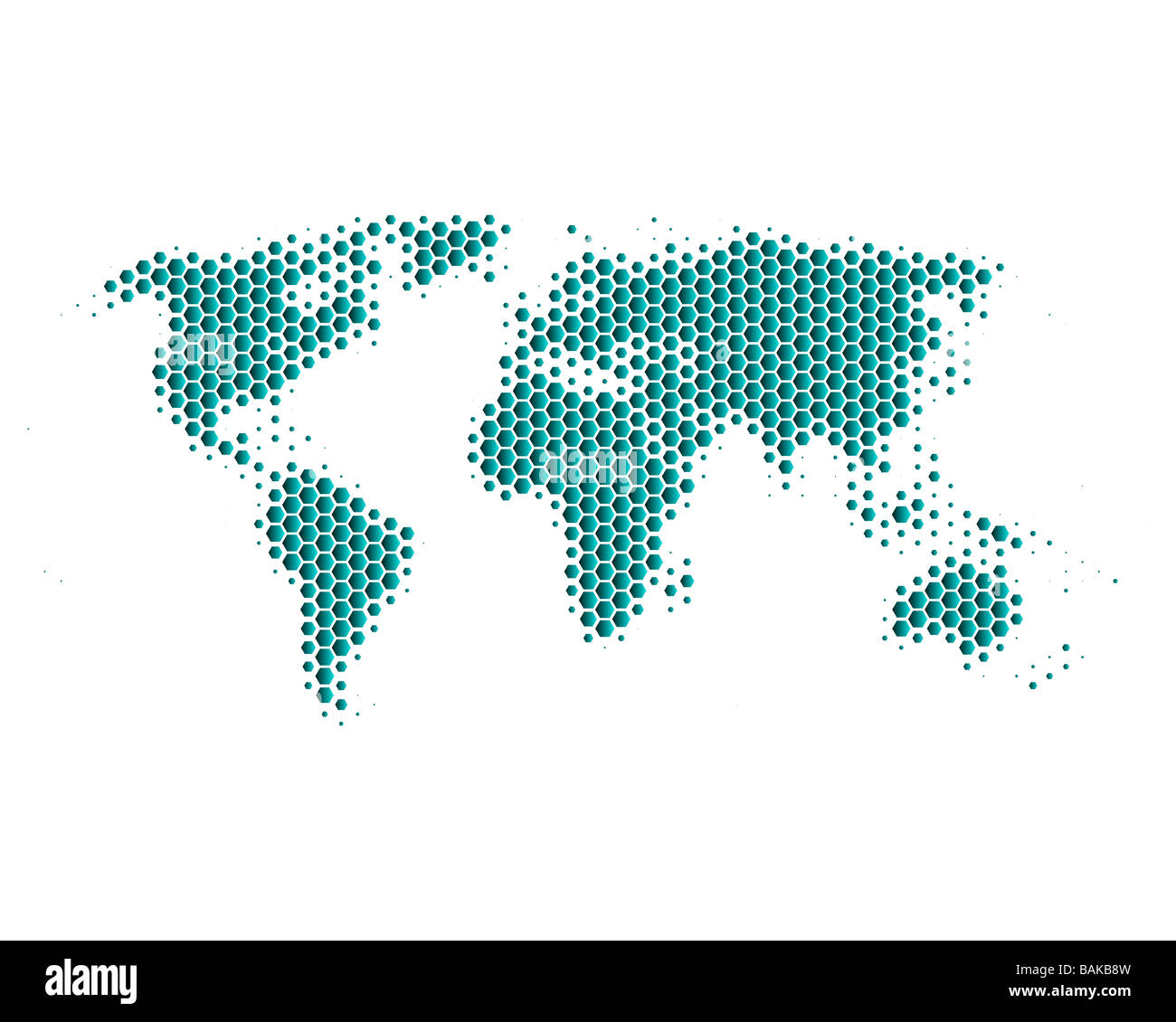 Pacific map Cut Out Stock Images & Pictures - Alamy