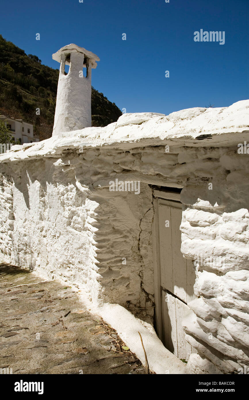 Typical Fireplace in Pampaneira Las Alpujarras Granada Andalusia Spain Stock Photo