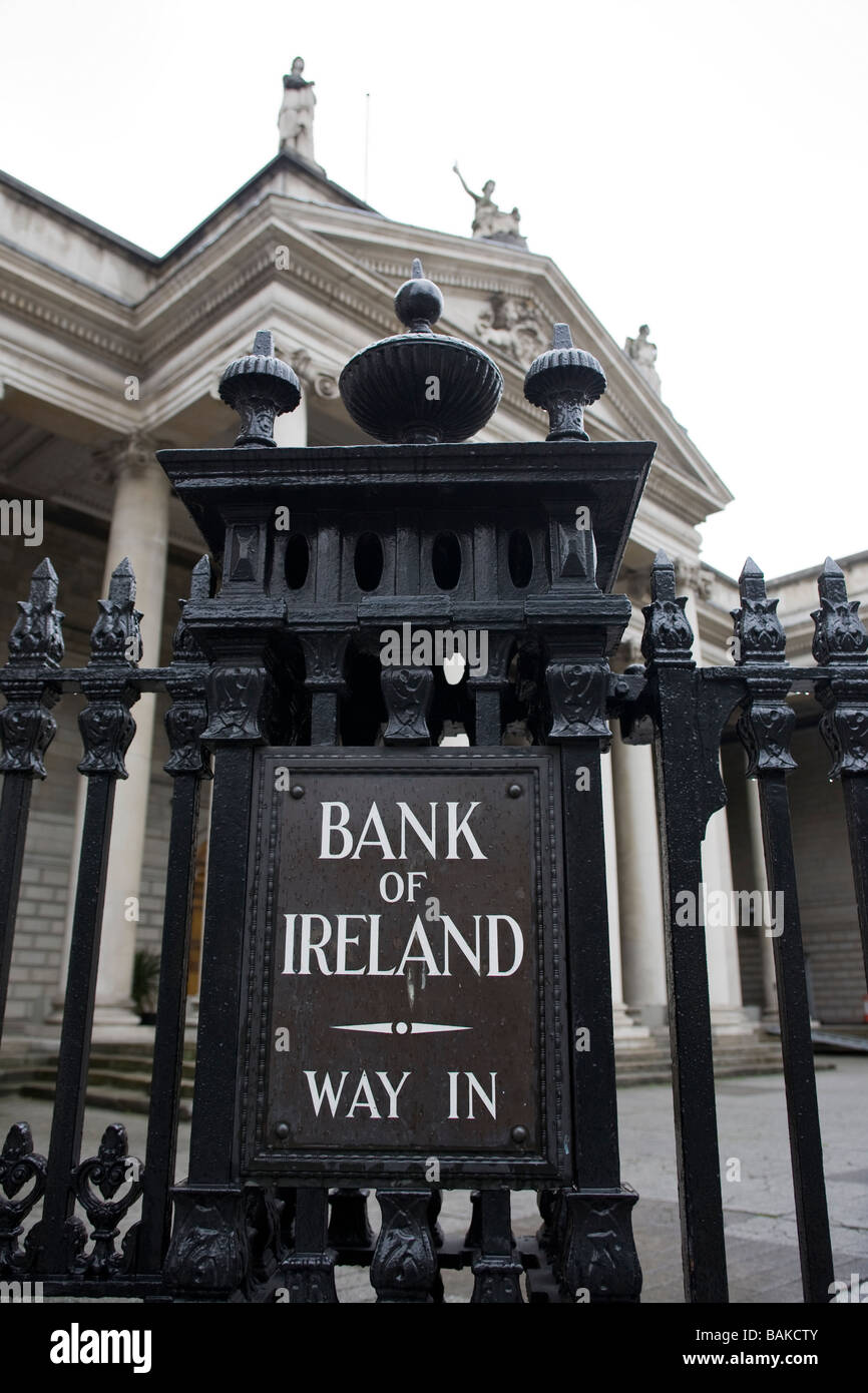 Bank Ireland College Green Branch Stock Photos Bank Ireland