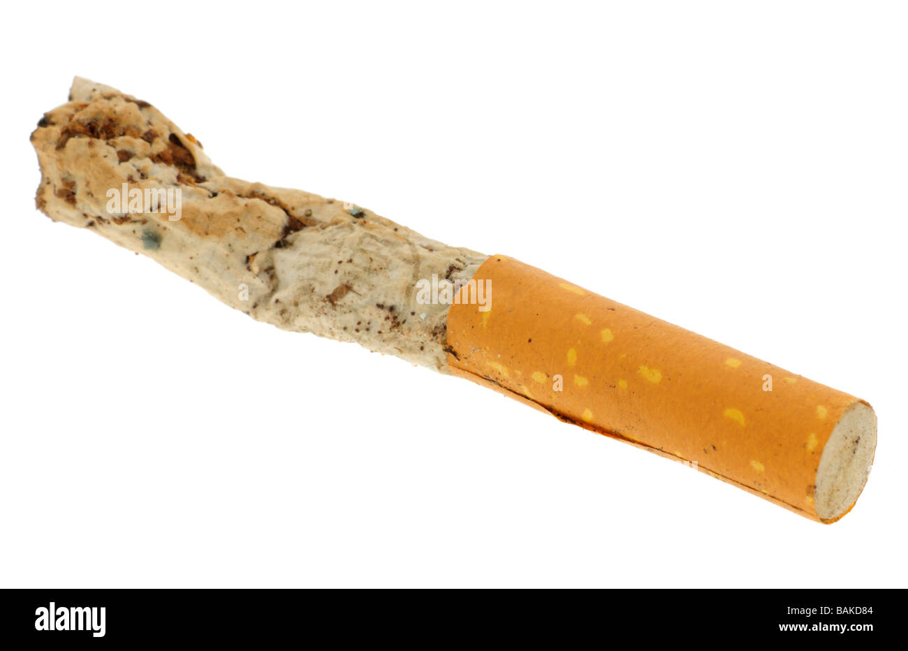 Wet and Mouldy Discarded Cigarette Butt Stock Photo Alamy