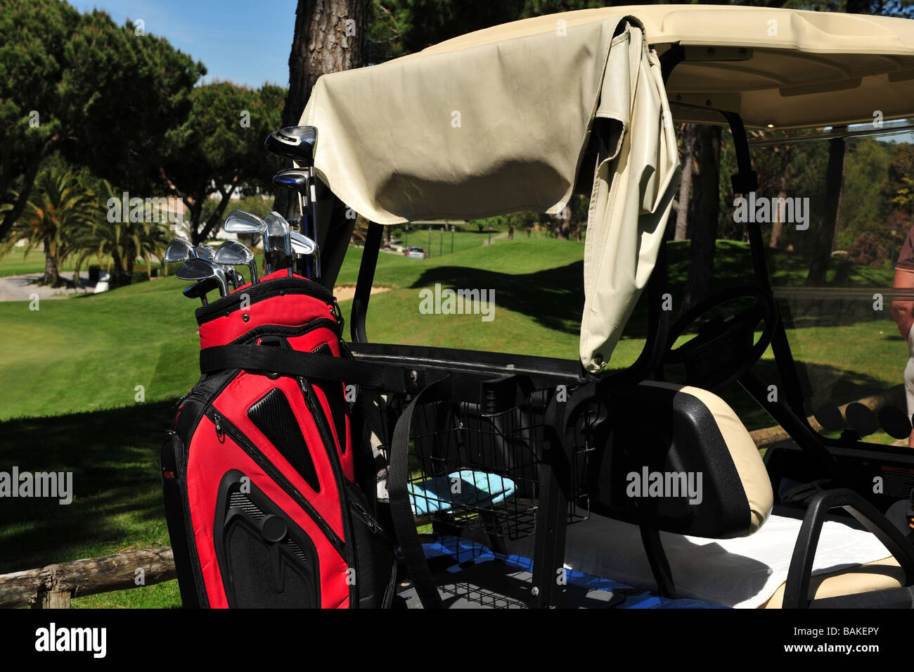 golf bag buggy