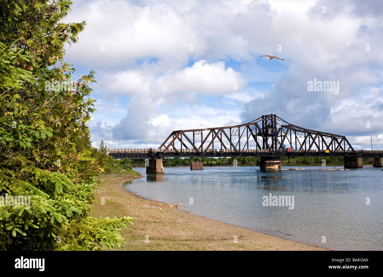 Little current swing bridge hires stock photography and images Alamy