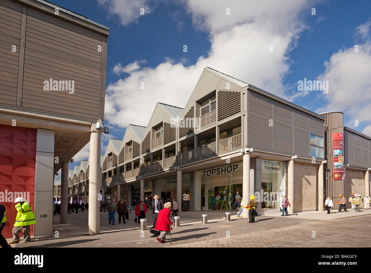 The Arc shopping centre in Bury St Edmunds, Suffolk, UK, completed in