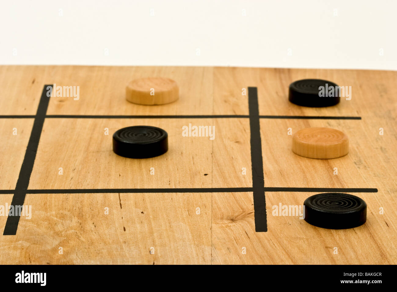 Tic tac toe game Cut Out Stock Images & Pictures - Alamy