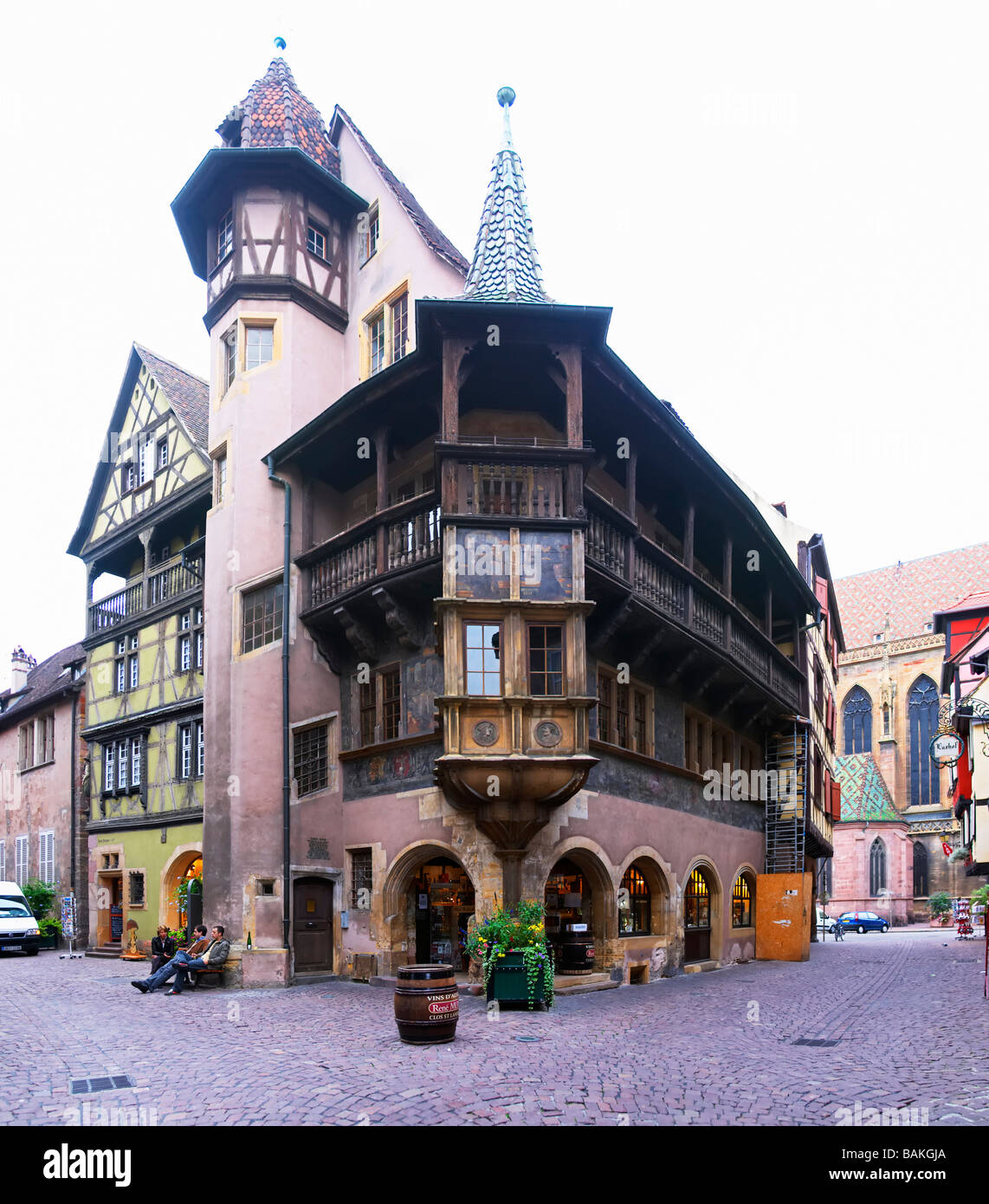 maison pfister rue des marchands colmar alsace france Stock Photo Alamy