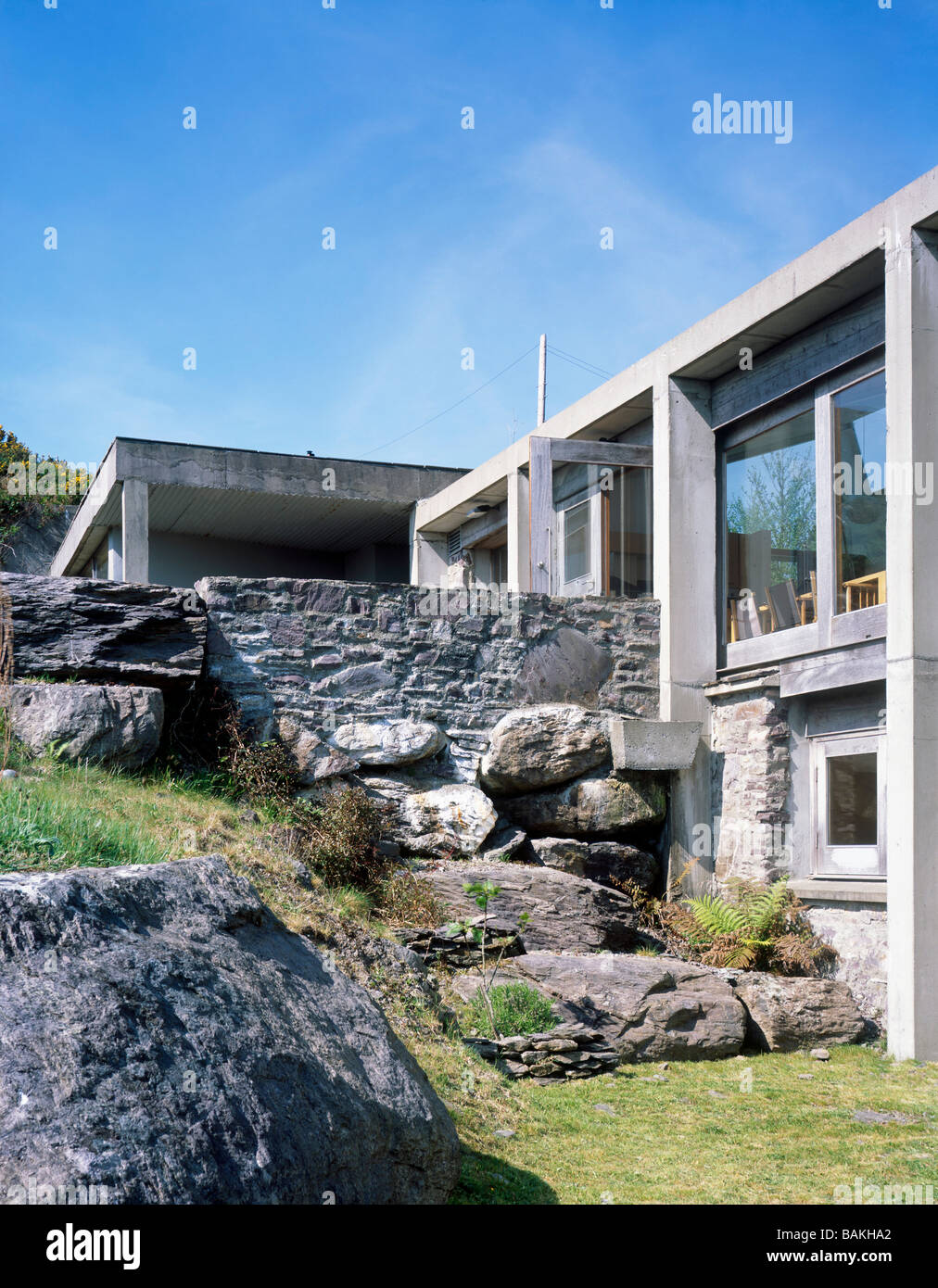 DANE HOUSE, SIMON WALKER ARCHITECTS, KERRY, IRELAND Stock Photo Alamy