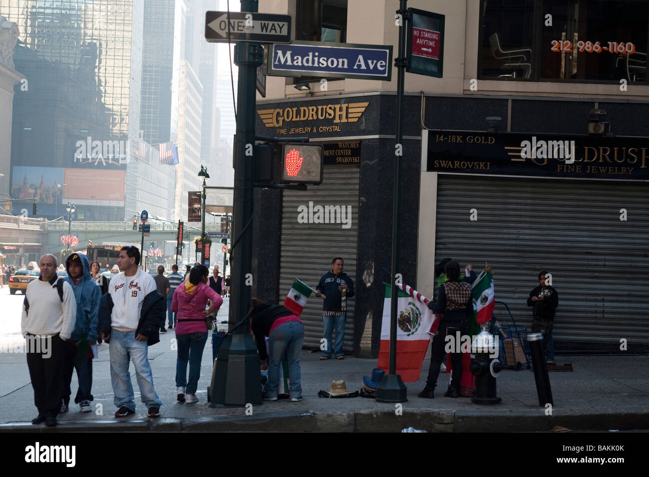Mexican Day Parade New York City Stock Photo