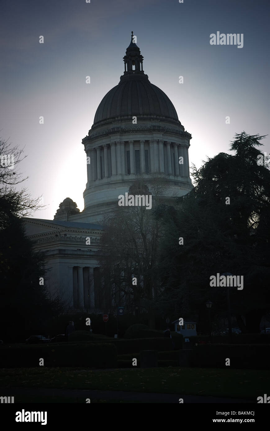 Washington State Legislative Building Showing Capitol Dome Stock Photo Alamy