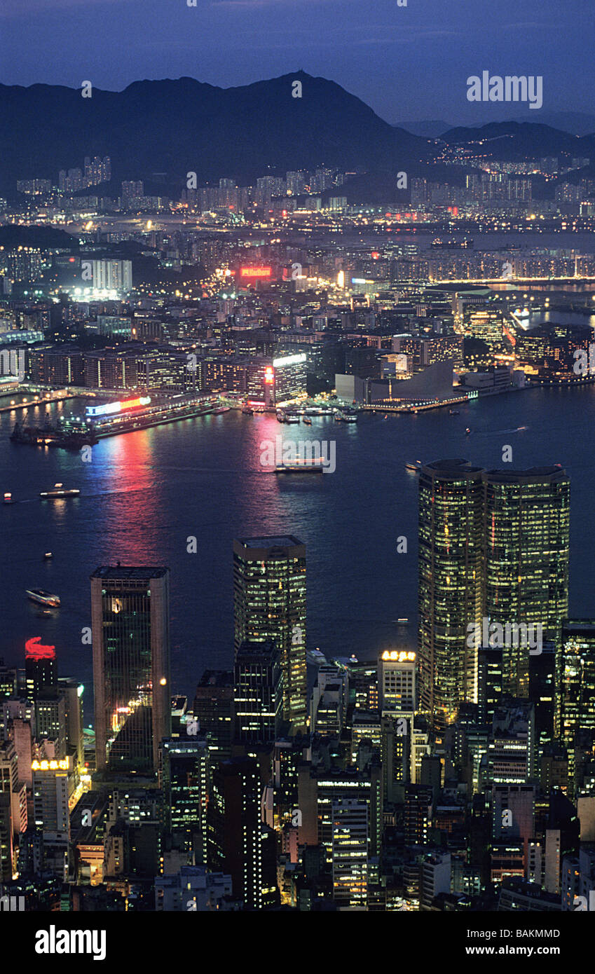 Aerial view of hong kong hi-res stock photography and images - Alamy