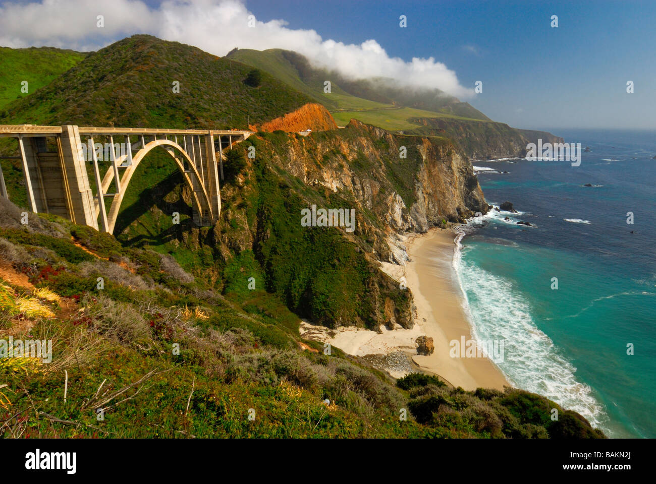 Pacific Highway, Big Sur Stock Photo - Alamy