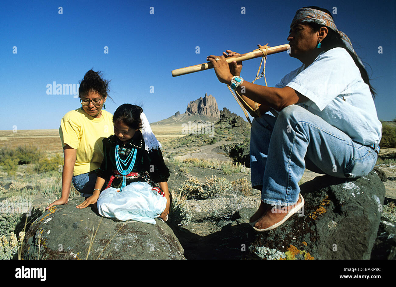 United States, New Mexico, Navajo Nation, Shiprock, Eugene Baatsani Joe