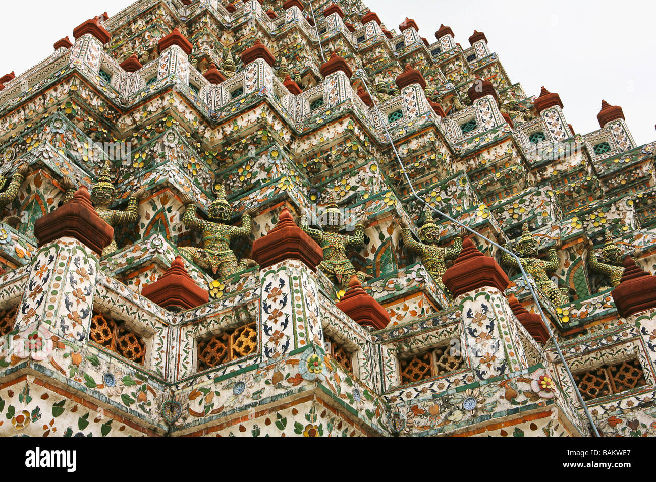 Symbolic levels, Bangkok, Thailand Stock Photo Alamy