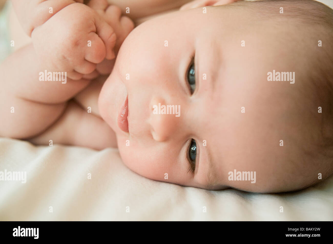 Portrait of a baby boy Stock Photo - Alamy