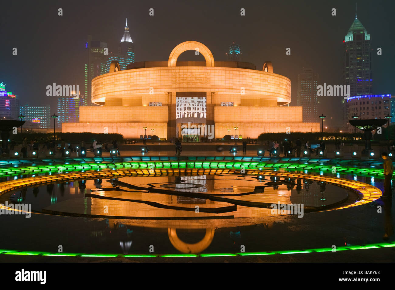 Shanghai museum Stock Photo