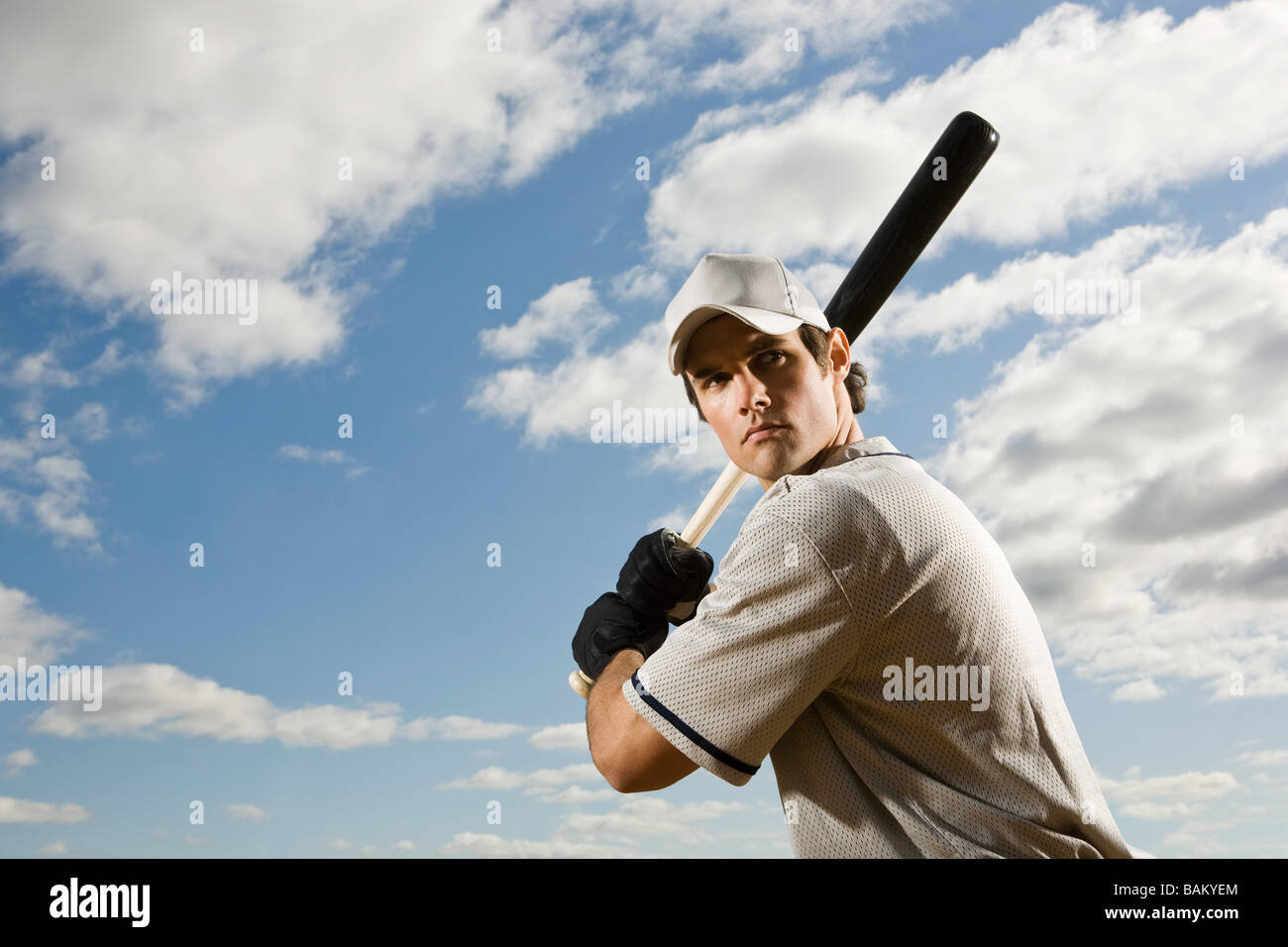 Baseball batter Stock Photo
