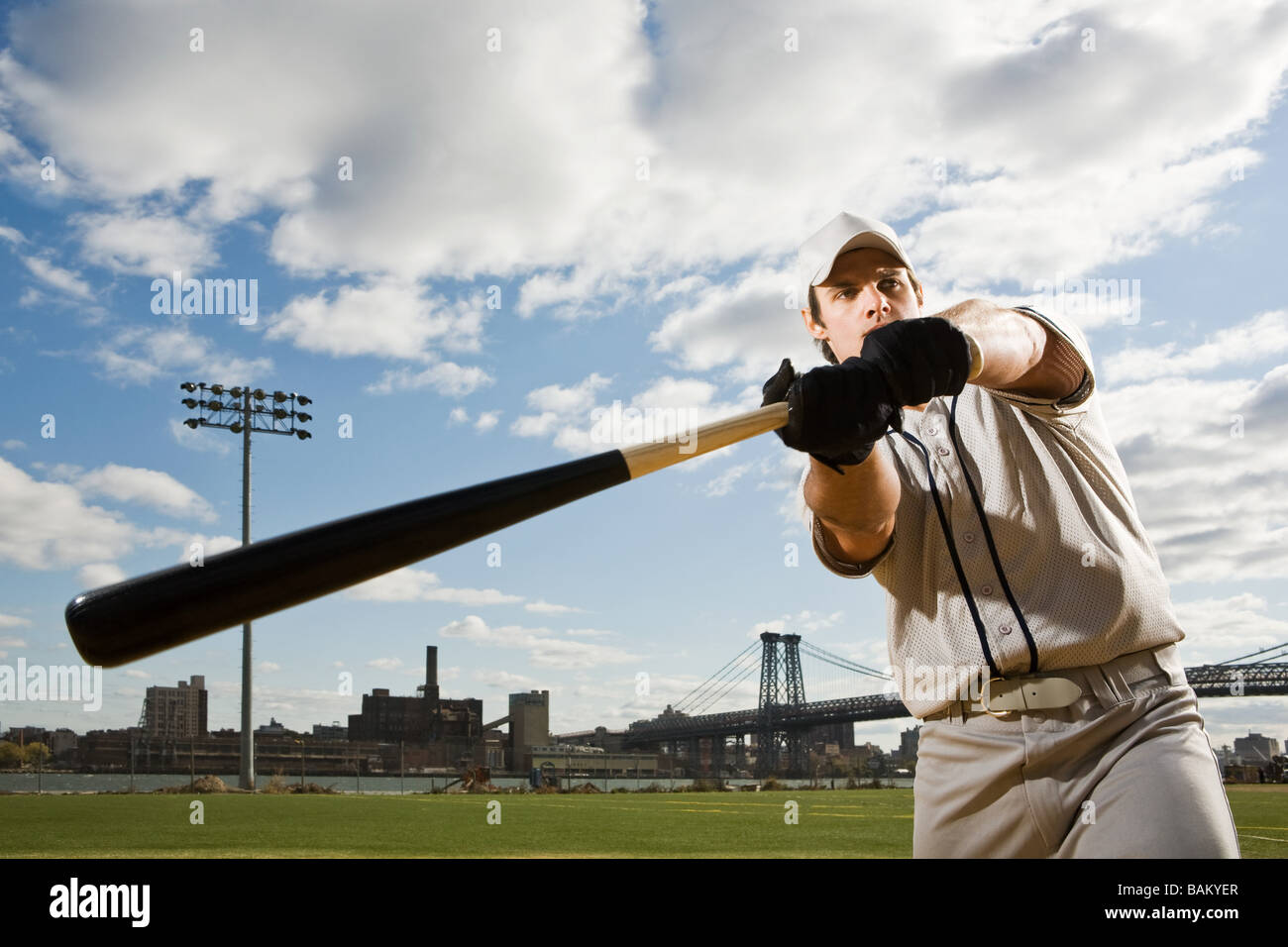 Baseball batter Stock Photo