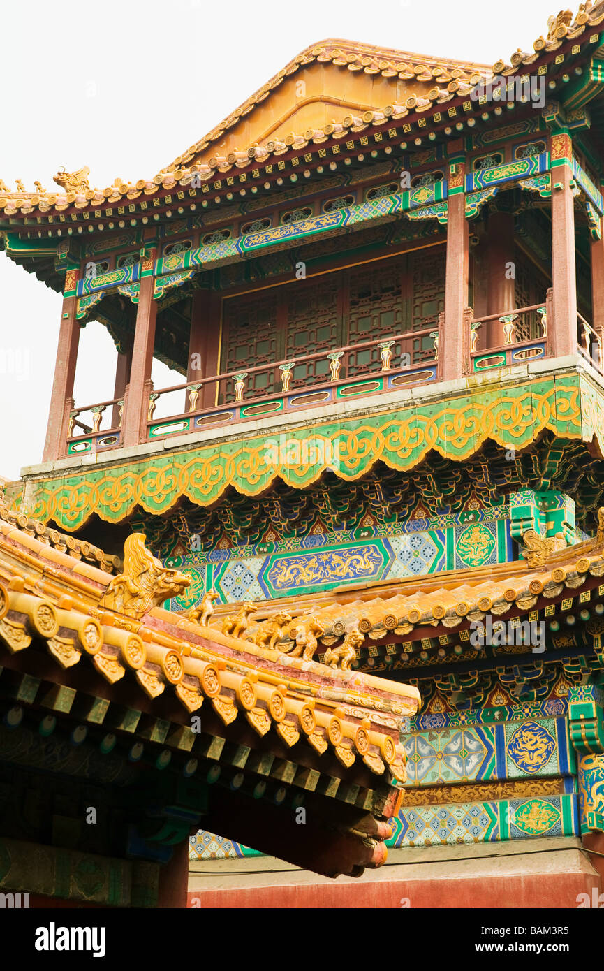 Forbidden city beijing Stock Photo