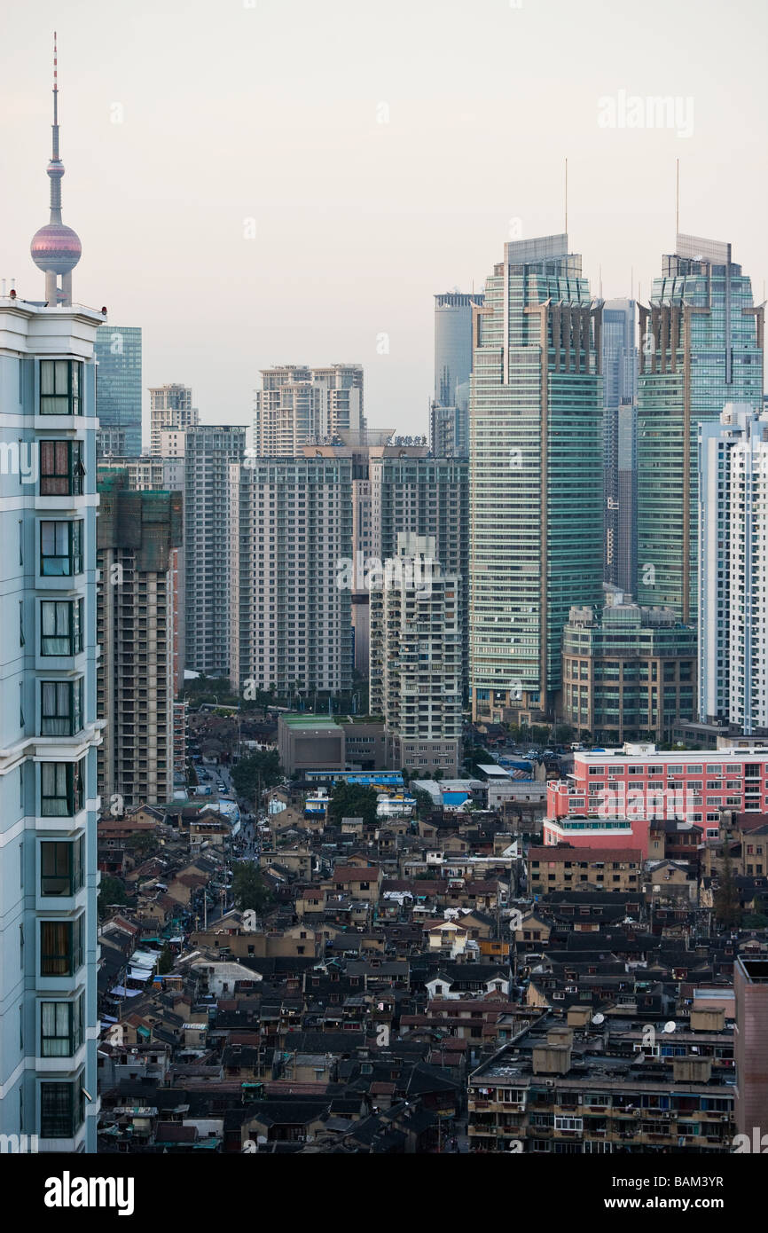 Shanghai cityscape Stock Photo