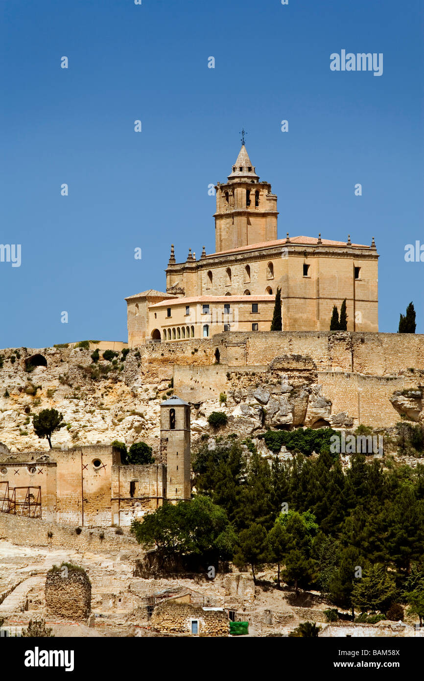 Castle Fortress of la Mota and Church Mayor Abacial in Alcalá La Real