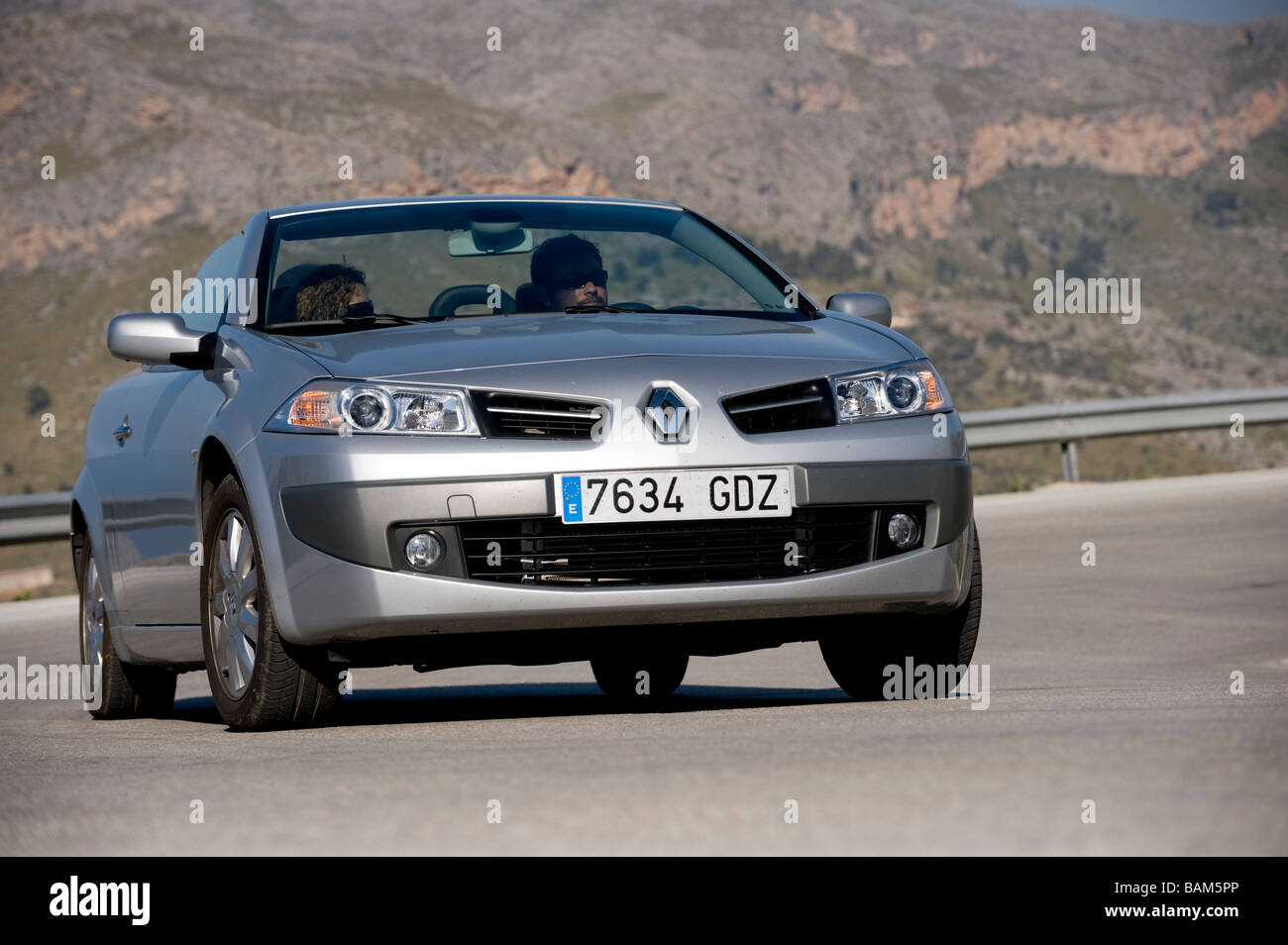 A silver renault hi-res stock photography and images - Alamy