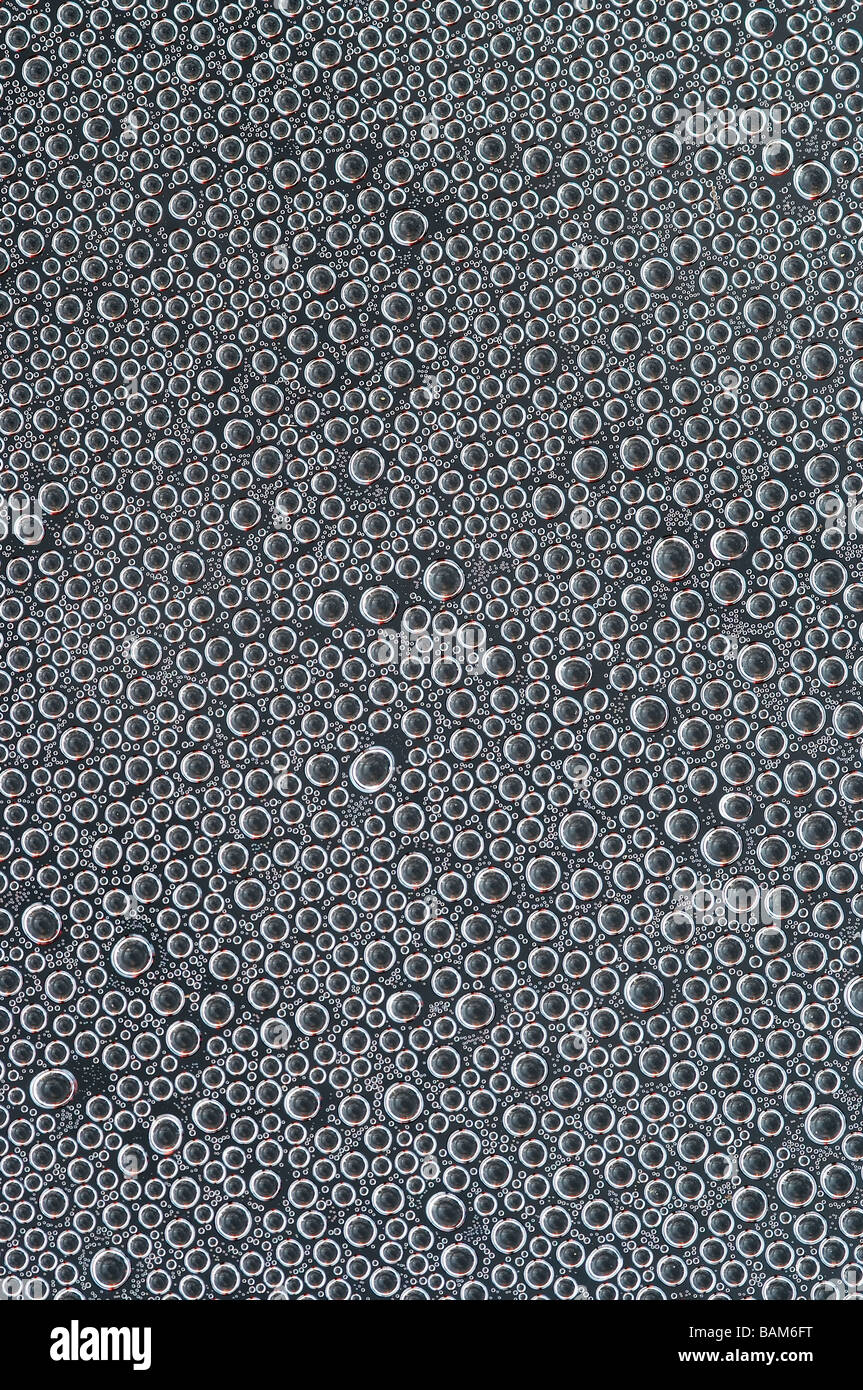 Abstract macro  - close-up - of the blobs Stock Photo