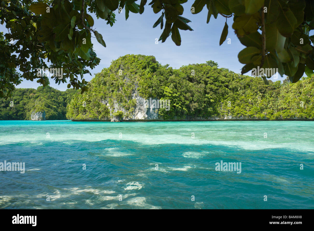 Islands of Palau Pacific Micronesia Palau Stock Photo