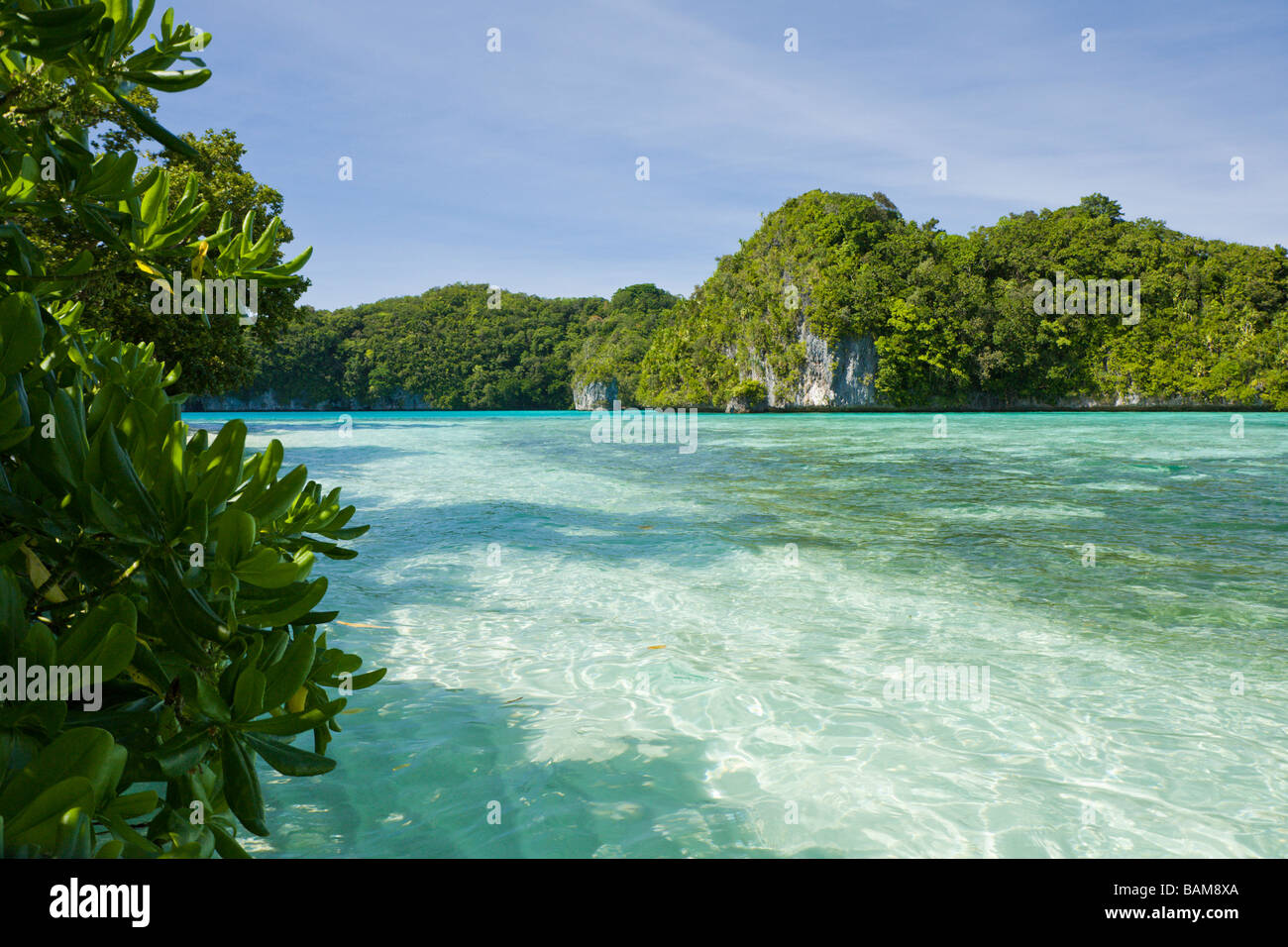 Islands of Palau Pacific Micronesia Palau Stock Photo