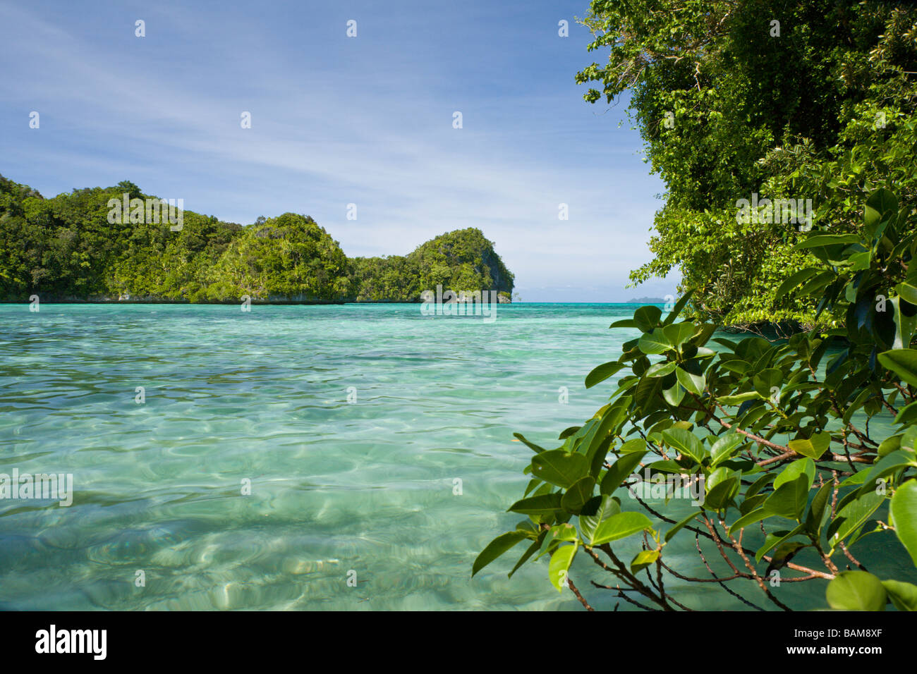 Islands of Palau Pacific Micronesia Palau Stock Photo