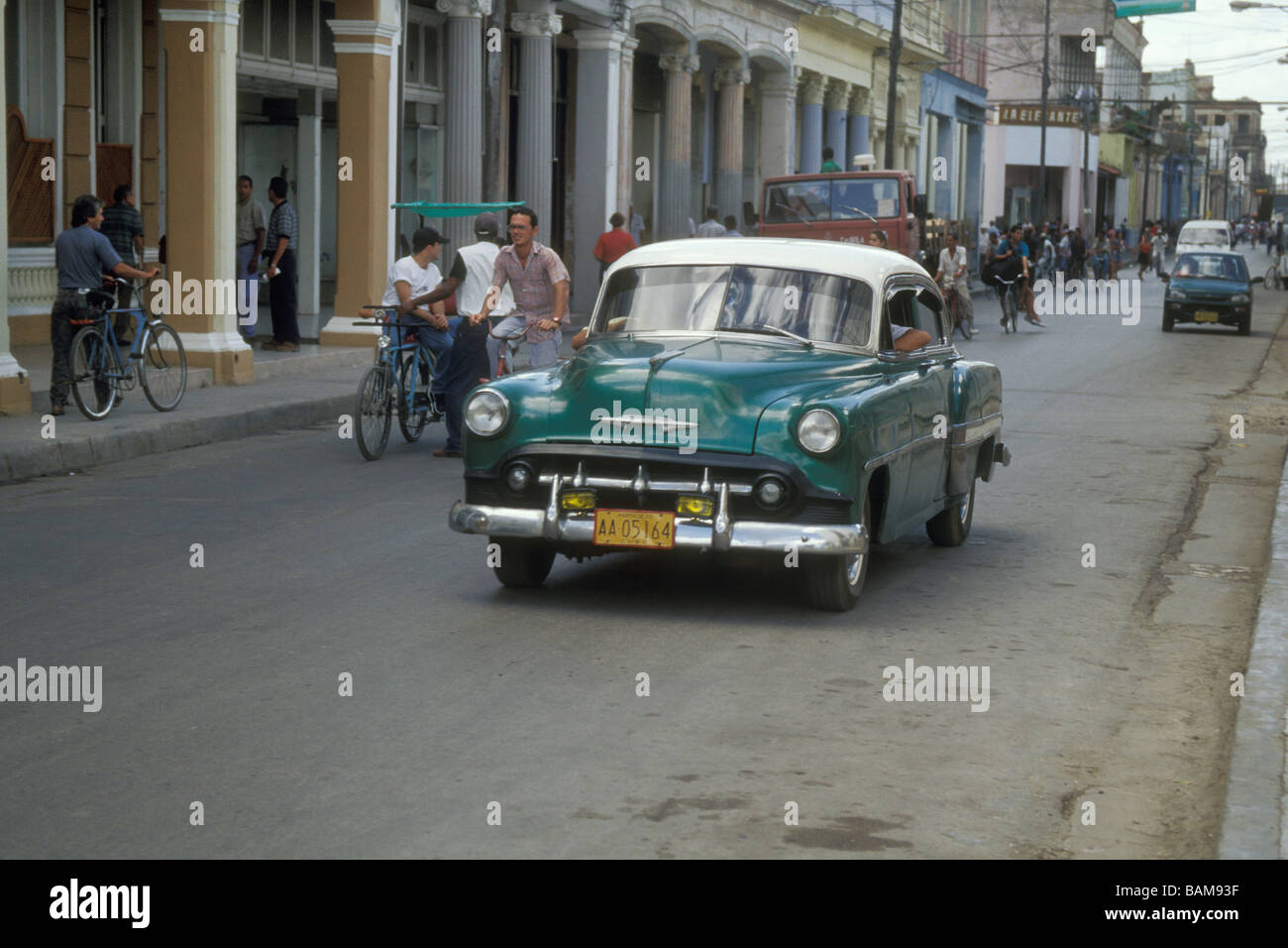 Streets of Cuba Ciego de Avila Cuba Stock Photo