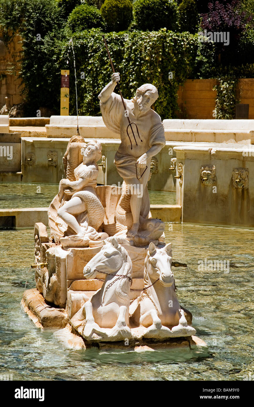 Fuente del Rey Baroque Style Priego Cordova Andalusia Spain Stock Photo