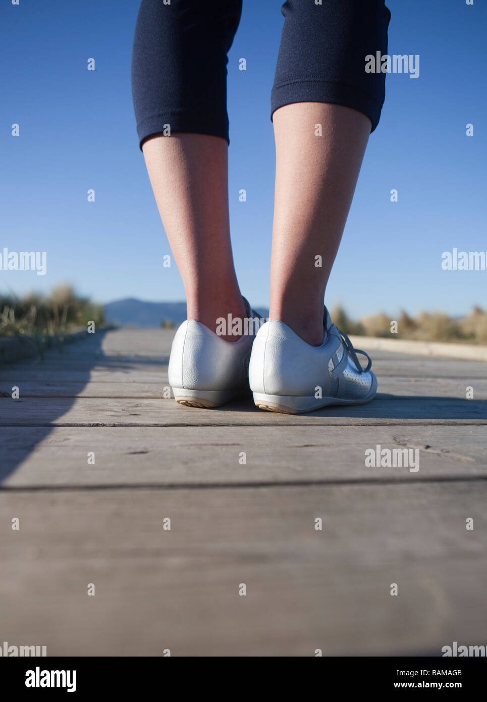 Feet on the ground Stock Photo Alamy