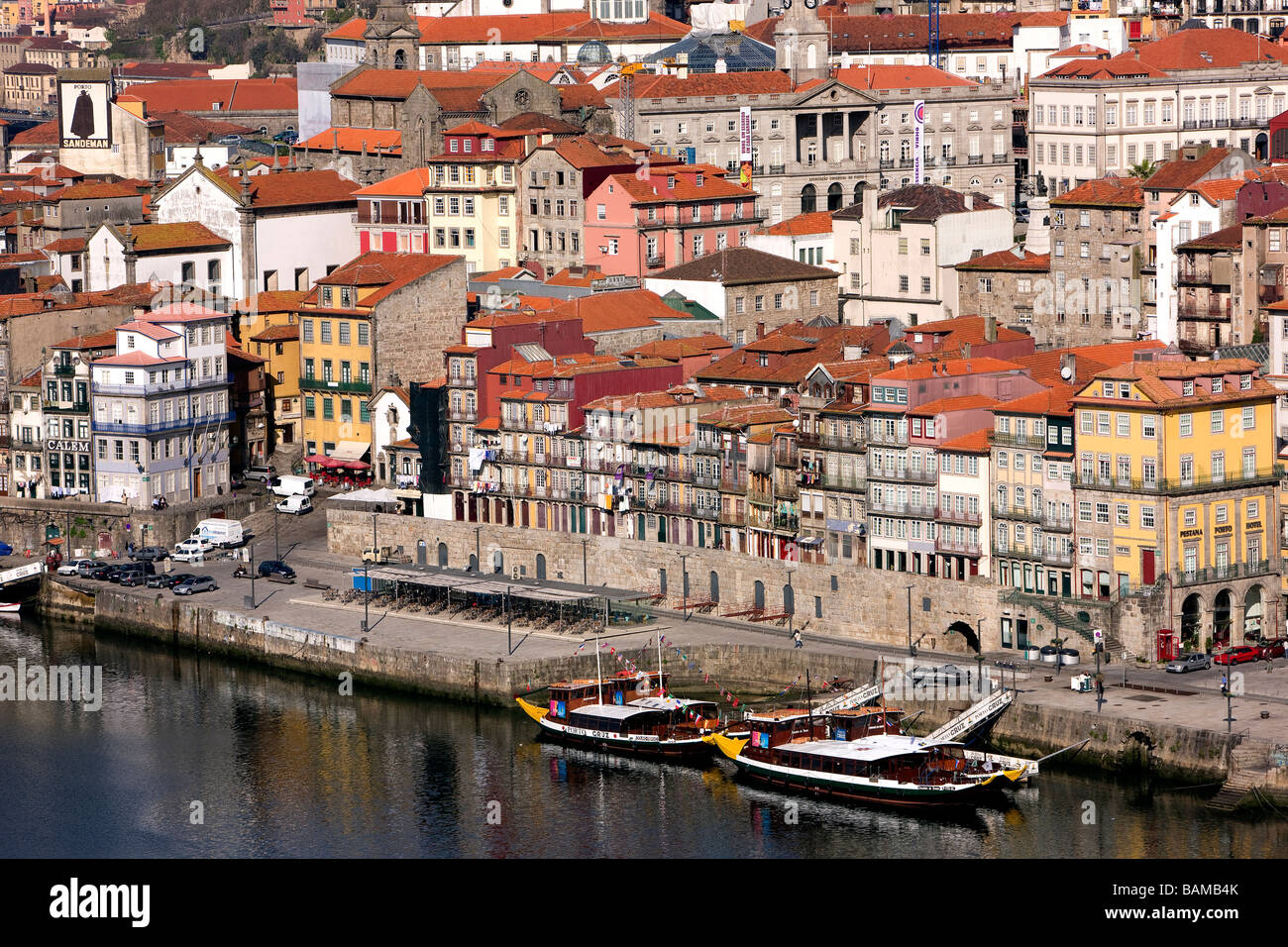 Portugal Norte Region Porto Historical Center Listed As World Stock Photo Alamy