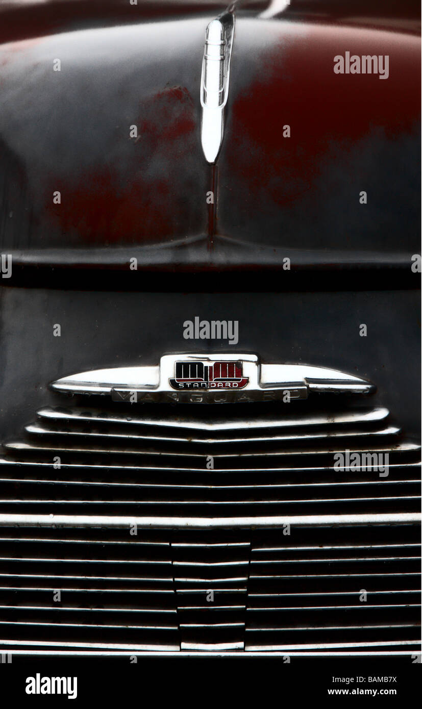 Vintage Car Automobile Grill Stock Photo Alamy