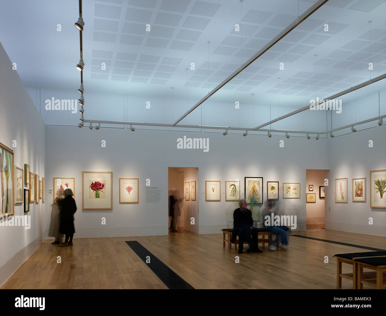 Shirley Sherwood Gallery, Richmond, United Kingdom, Walters and Cohen, Shirley sherwood gallery. Stock Photo