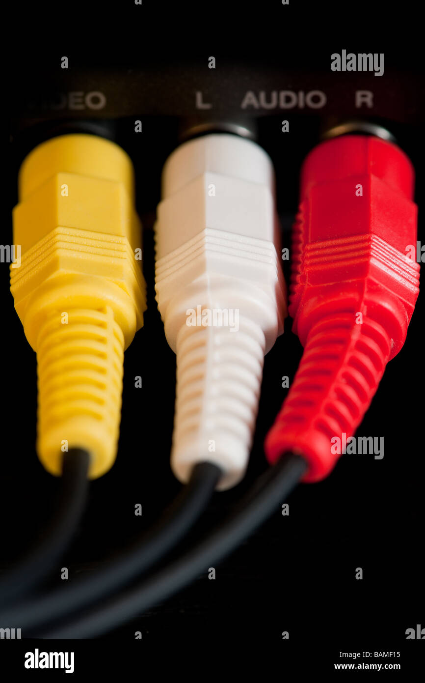 Rca cables hires stock photography and images Alamy