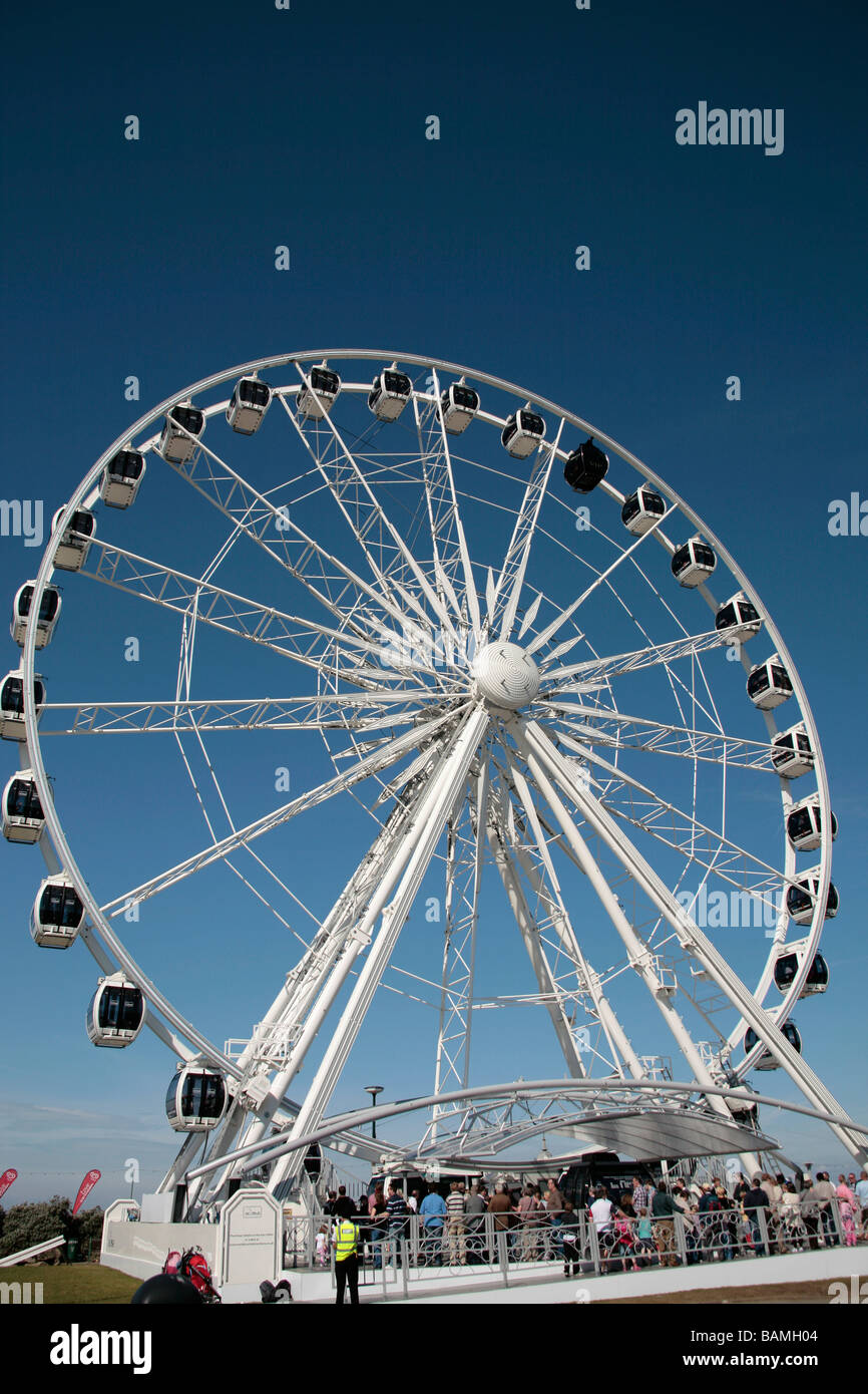 big wheel at weston super mare uk Stock Photo