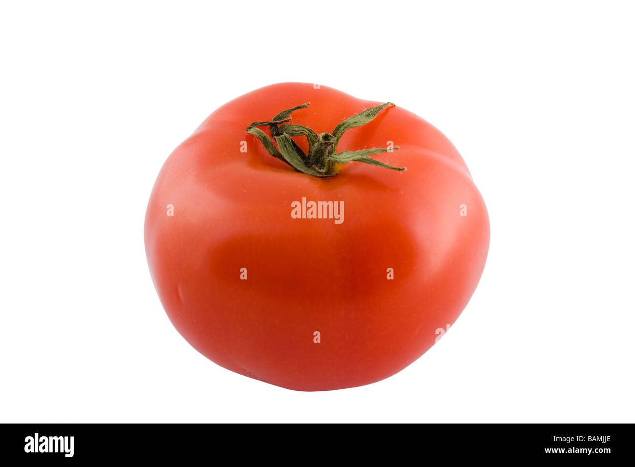 Whole red fresh isolated tomato on white background Stock Photo - Alamy