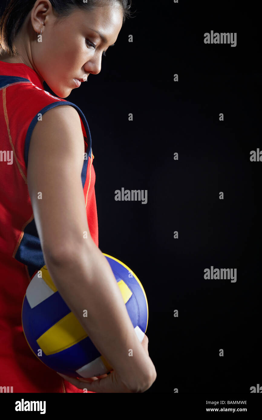 Studio portrait female volleyball player hi-res stock photography and ...