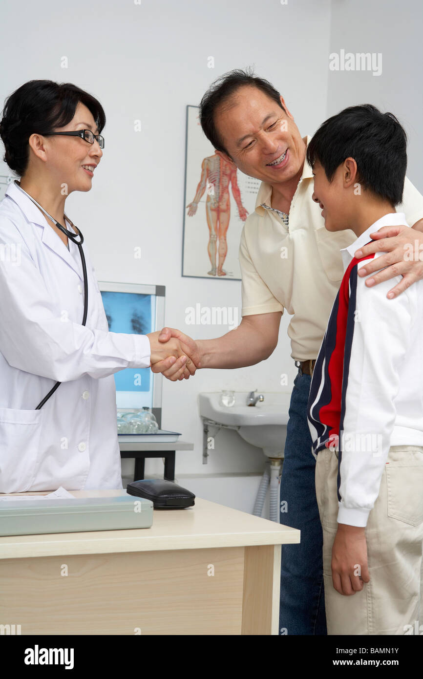 Male asian doctor shaking hi-res stock photography and images - Alamy